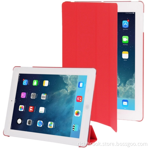 3 in 1 Smart Cover + Frosted Crystal Case + Holder for iPad